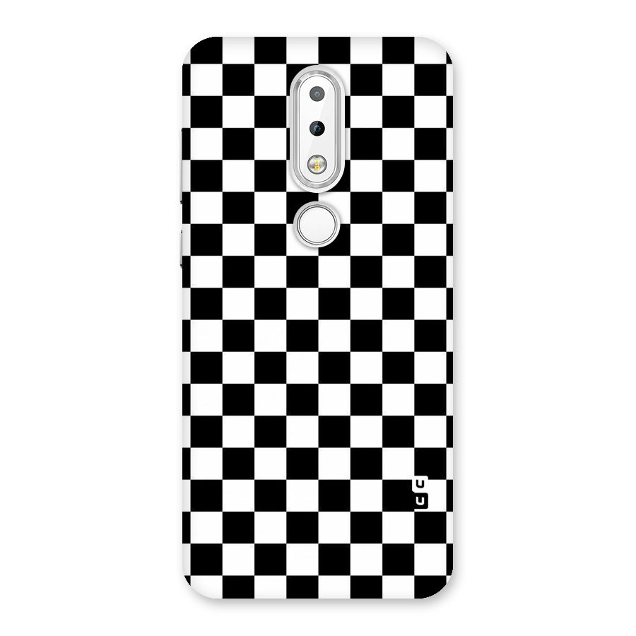 Checkerboard Back Case for Nokia 6.1 Plus