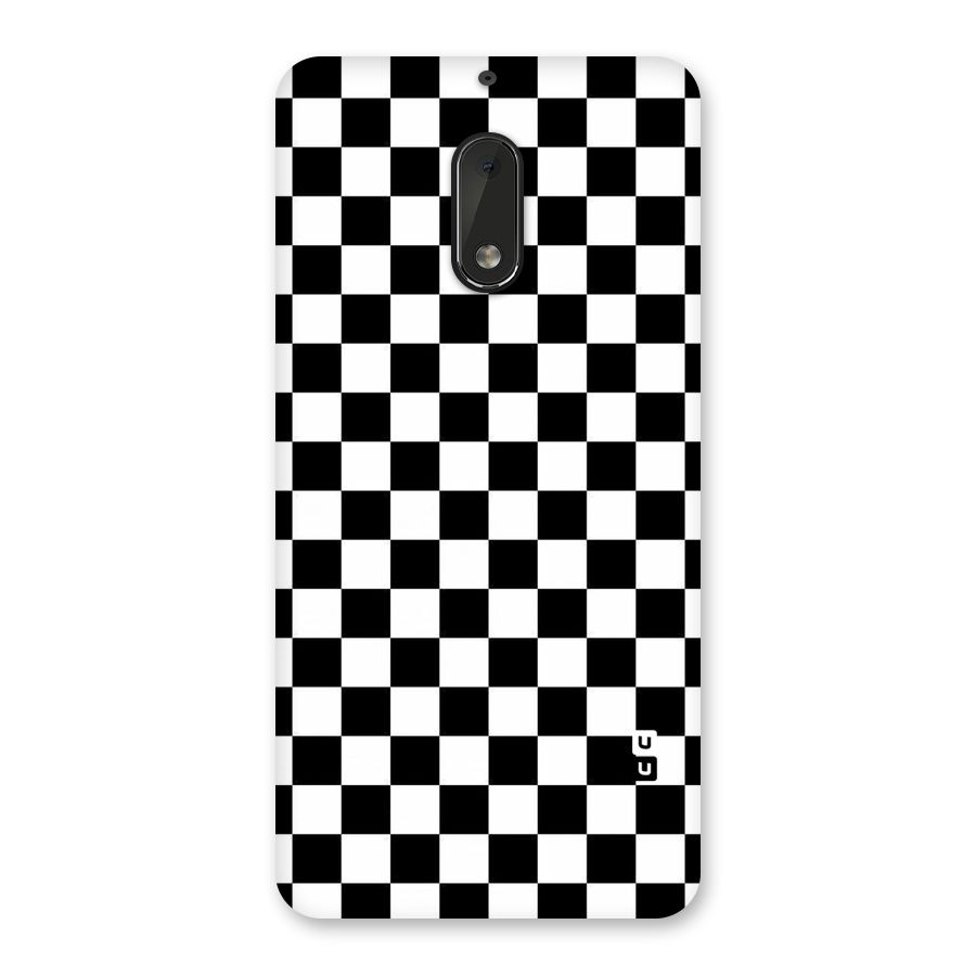 Checkerboard Back Case for Nokia 6