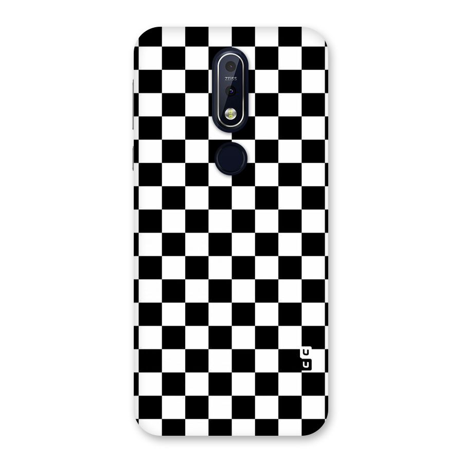 Checkerboard Back Case for Nokia 7.1