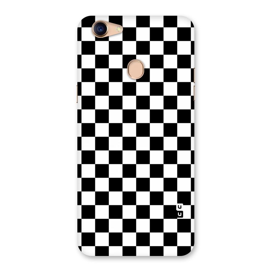 Checkerboard Back Case for Oppo F5 Youth