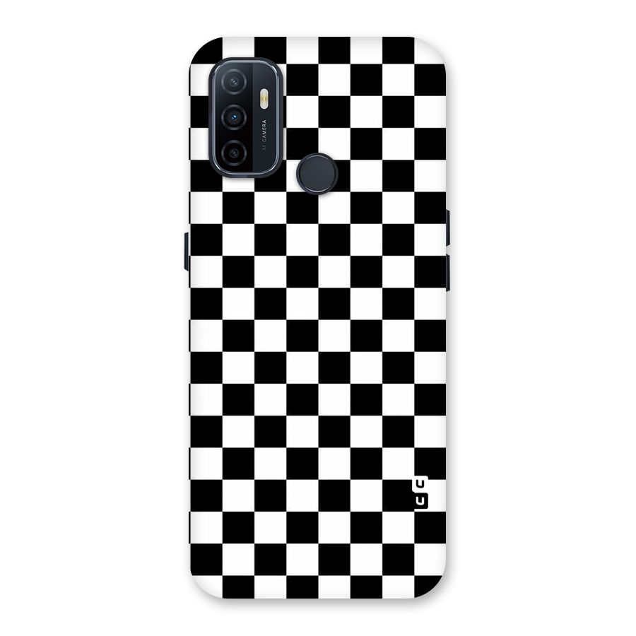 Checkerboard Back Case for Oppo A32
