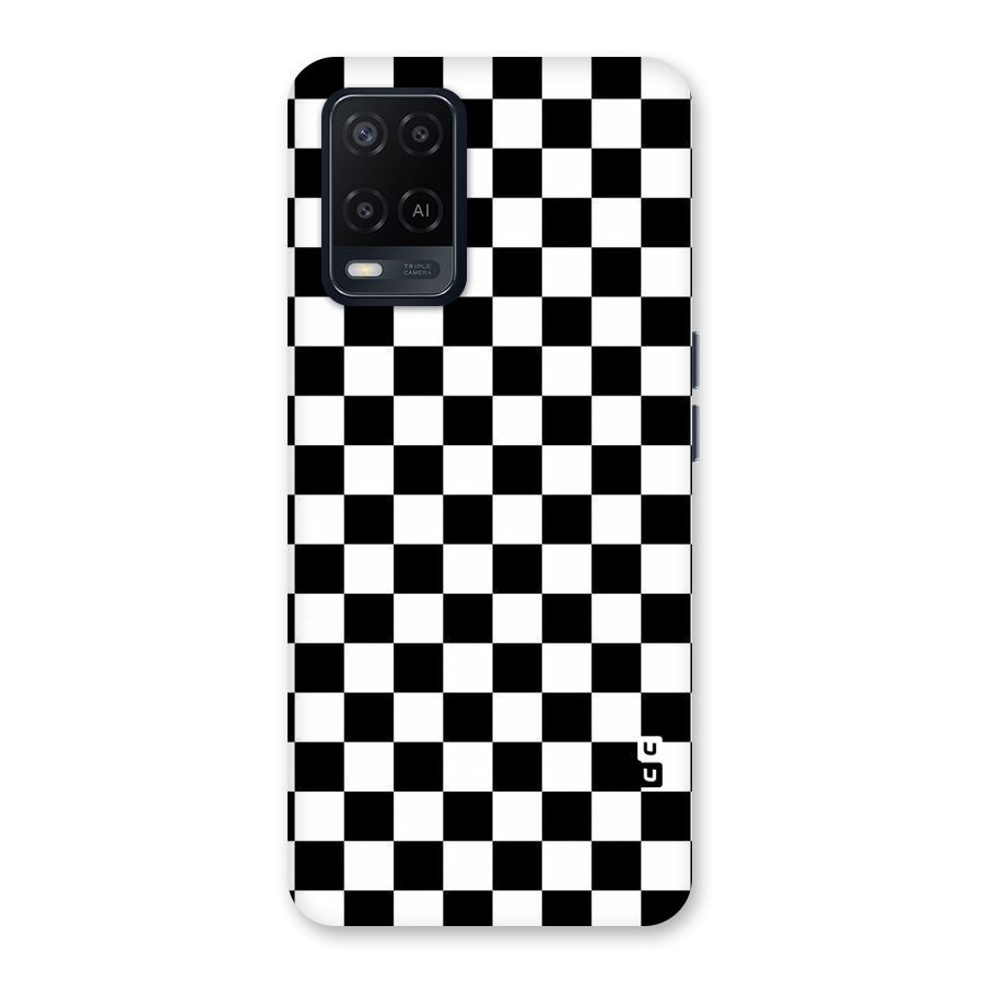 Checkerboard Back Case for Oppo A54