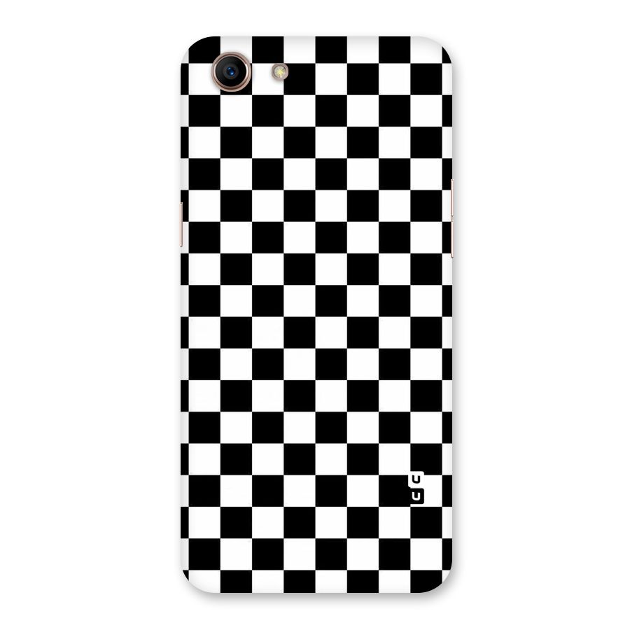 Checkerboard Back Case for Oppo A83 (2018)