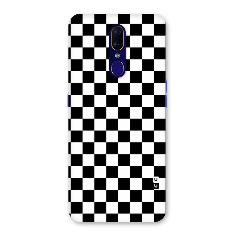 Checkerboard Back Case for Oppo F11