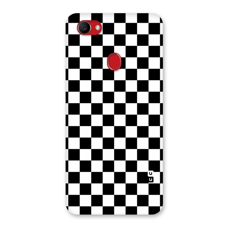 Checkerboard Back Case for Oppo F7