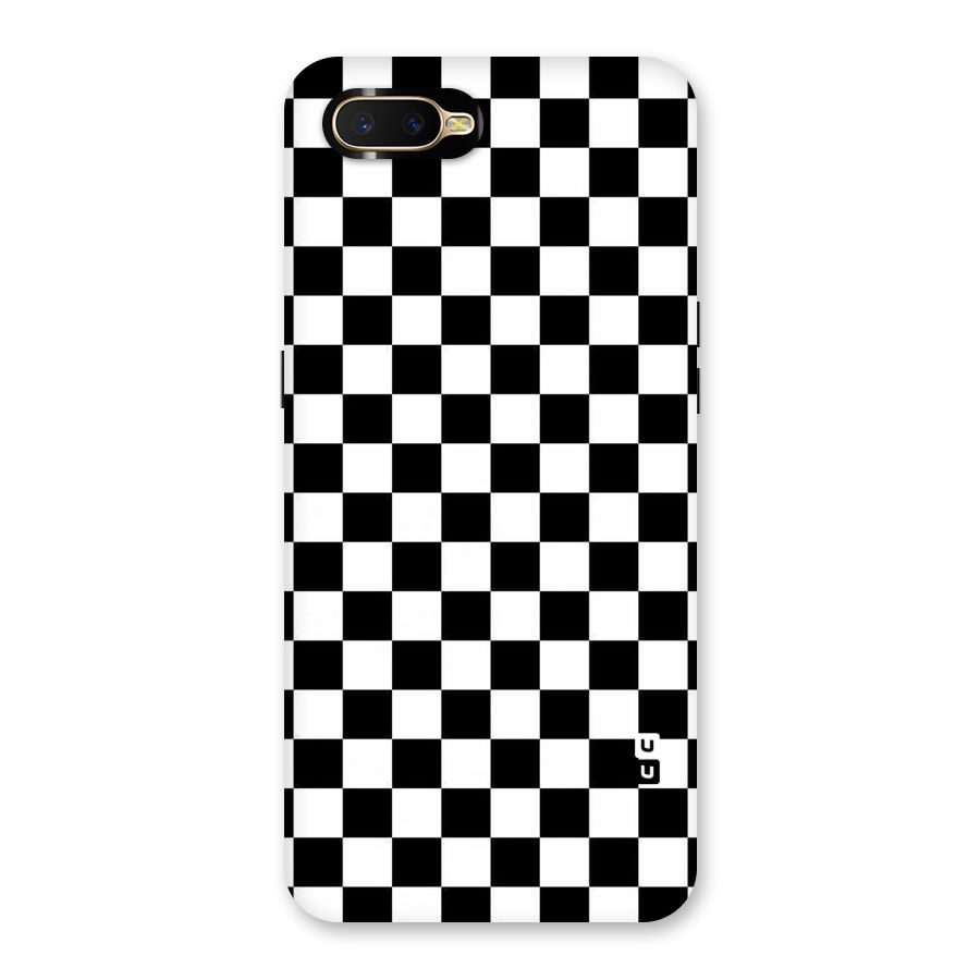 Checkerboard Back Case for Oppo K1