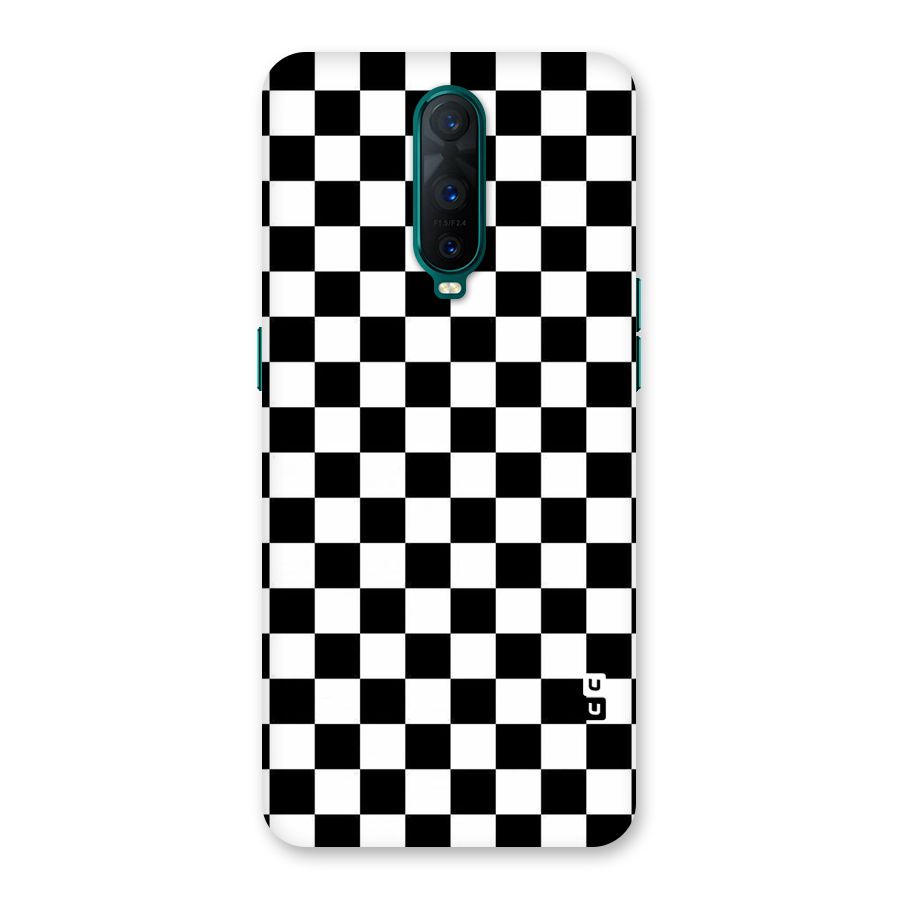 Checkerboard Back Case for Oppo R17 Pro