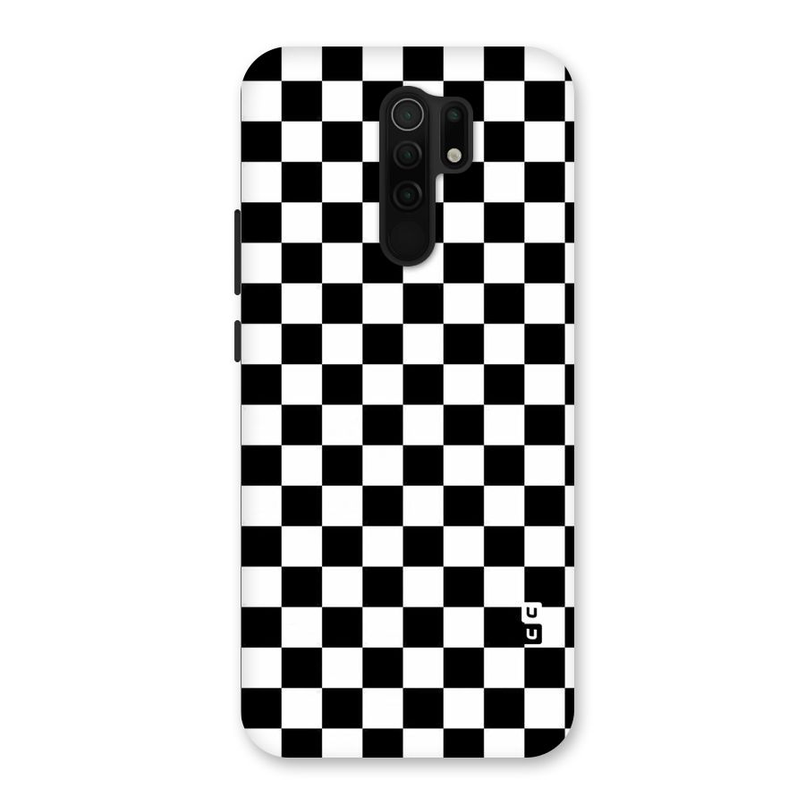 Checkerboard Back Case for Poco M2
