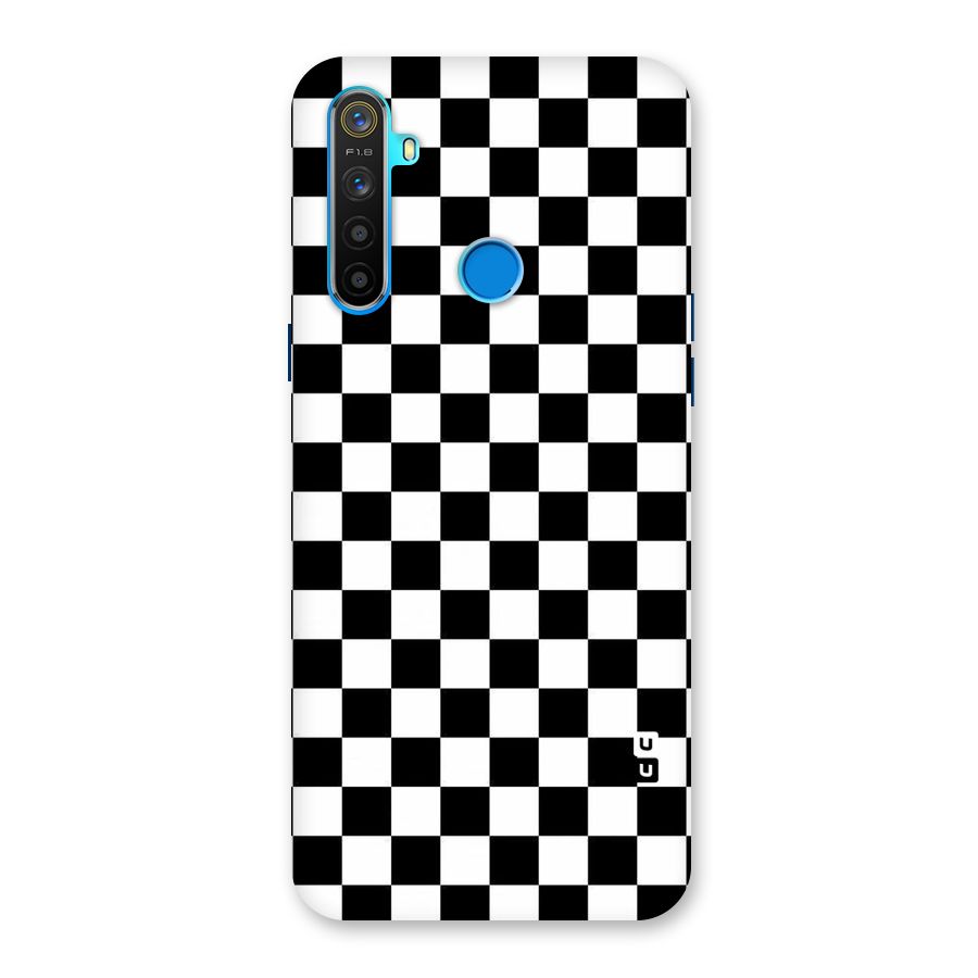 Checkerboard Back Case for Realme 5