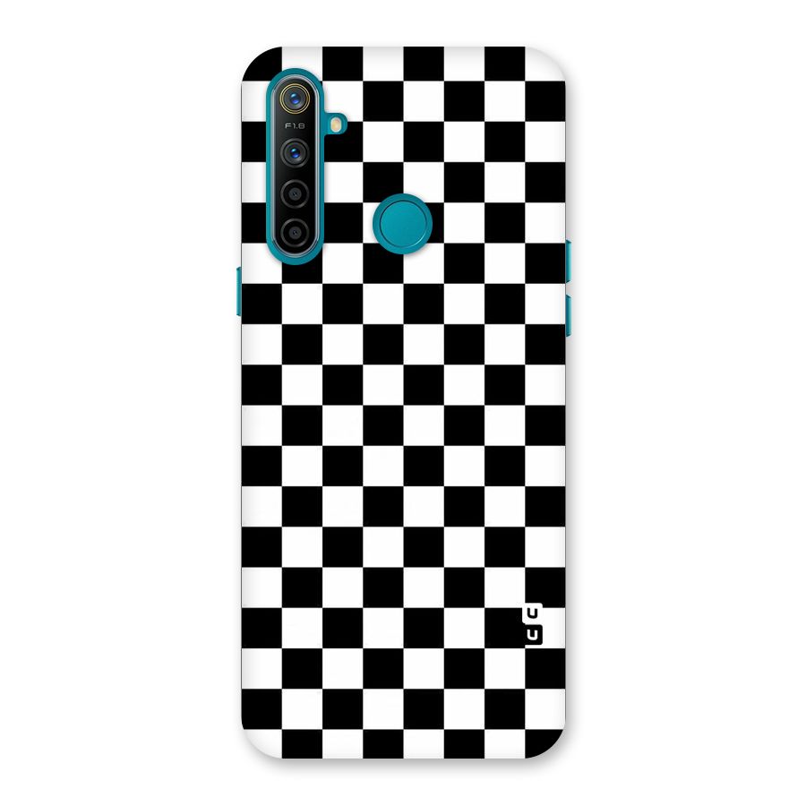 Checkerboard Back Case for Realme 5i