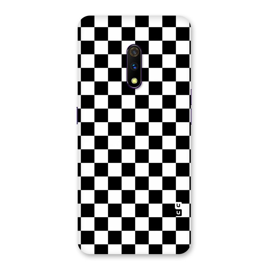 Checkerboard Back Case for Realme X