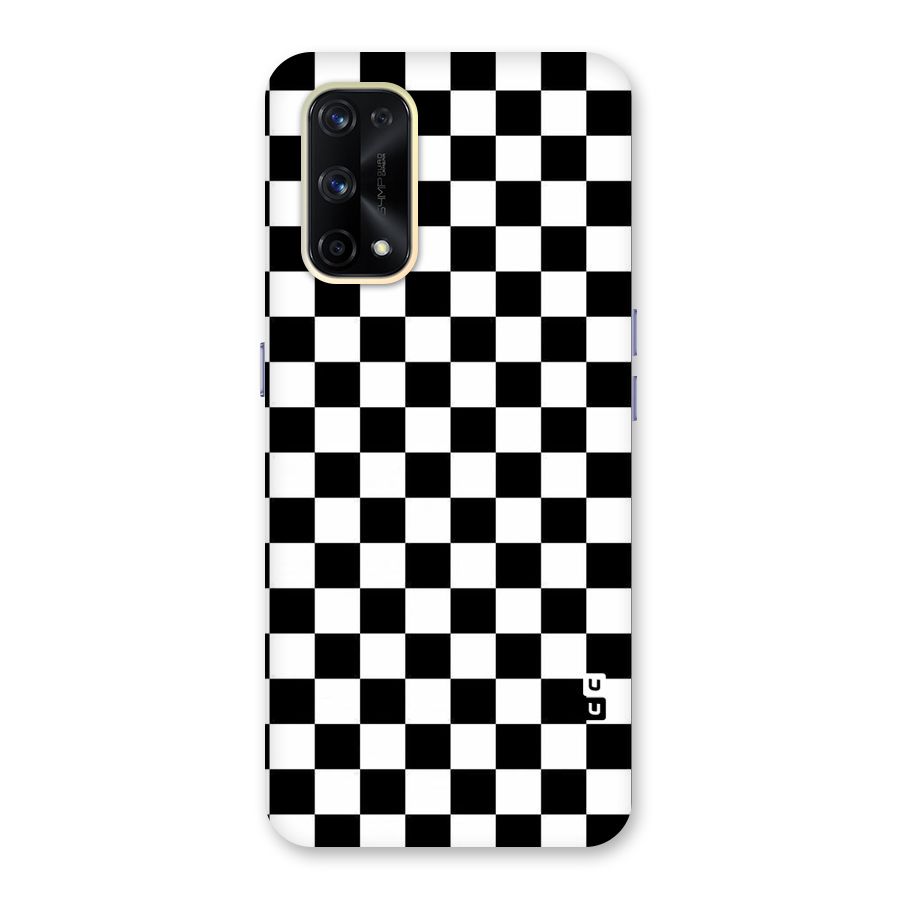 Checkerboard Glass Back Case for Realme X7 Pro
