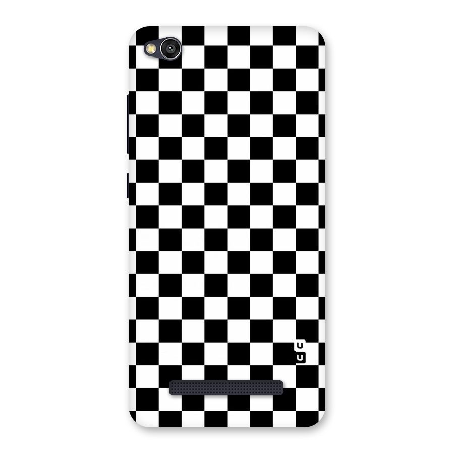 Checkerboard Back Case for Redmi 4A