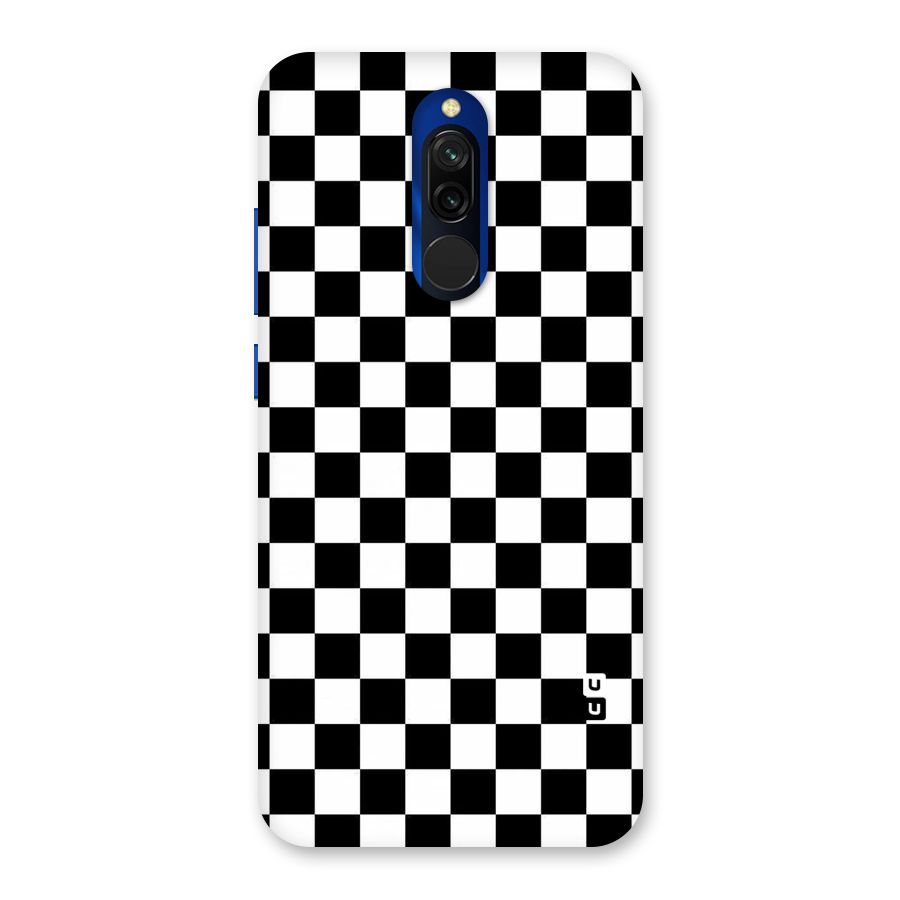 Checkerboard Back Case for Redmi 8