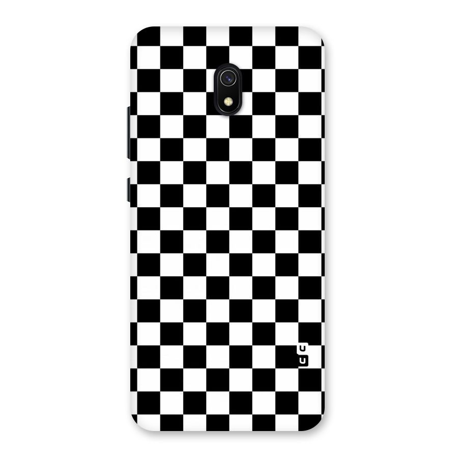 Checkerboard Back Case for Redmi 8A