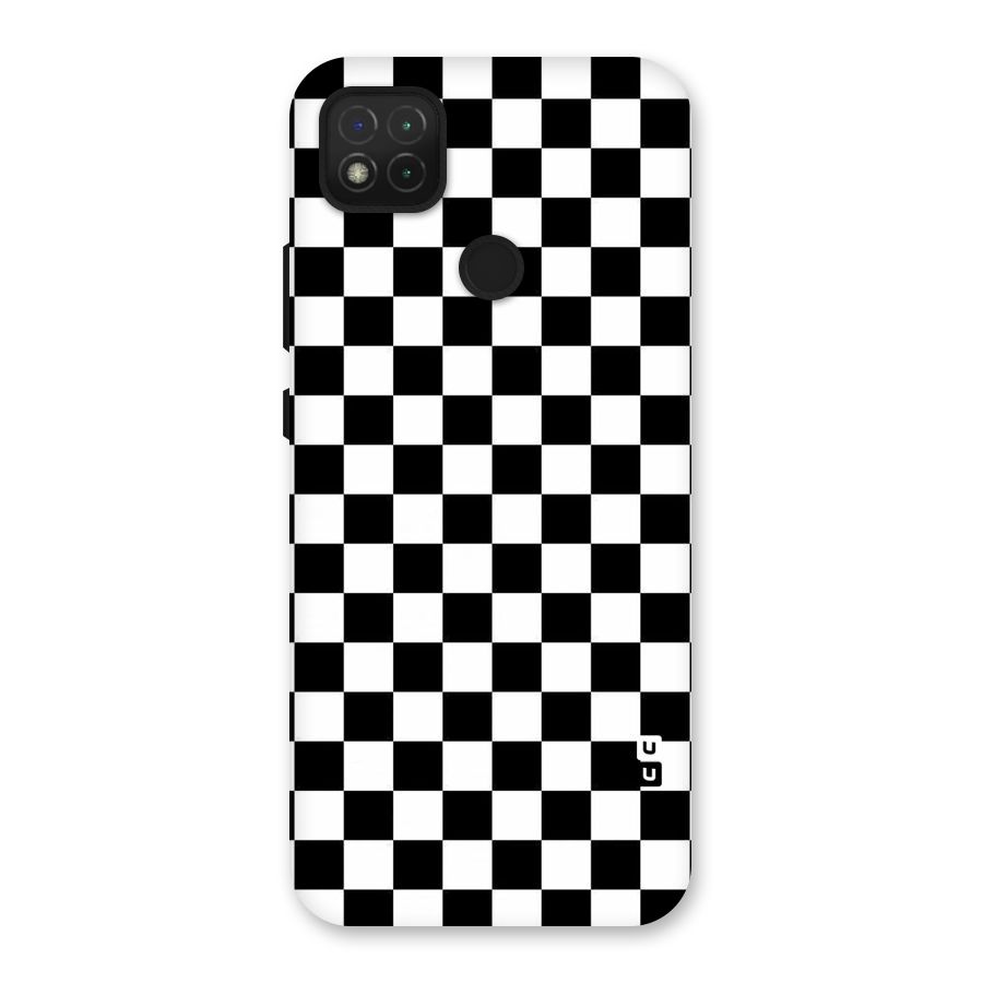 Checkerboard Back Case for Redmi 9C