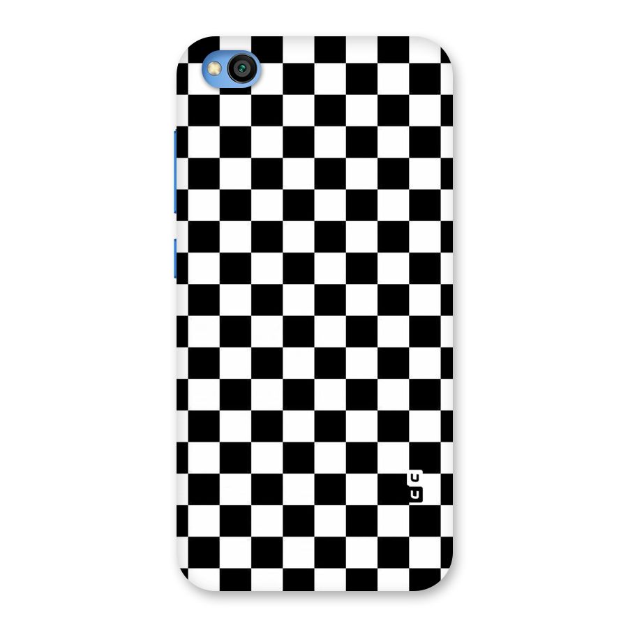 Checkerboard Back Case for Redmi Go