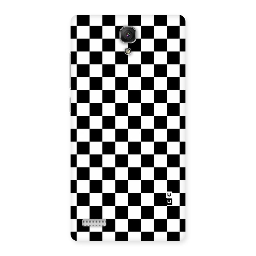 Checkerboard Back Case for Redmi Note
