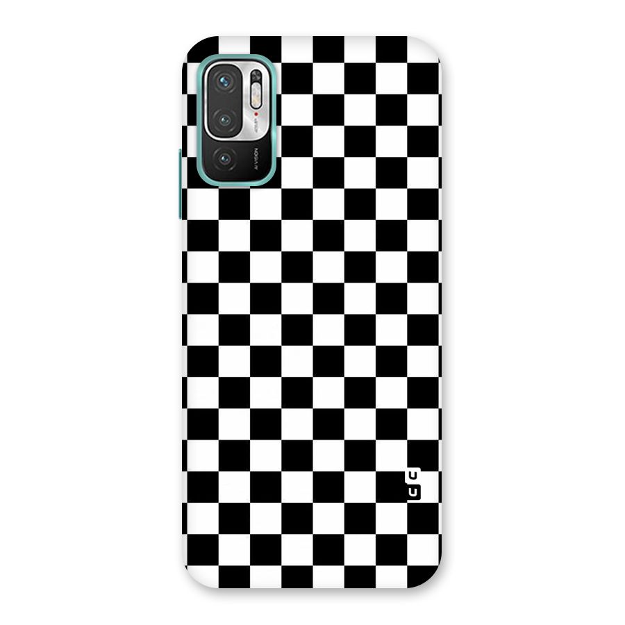 Checkerboard Back Case for Redmi Note 10T 5G