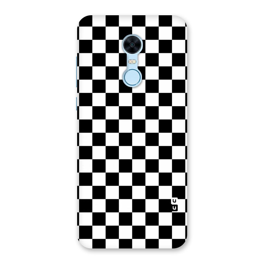 Checkerboard Back Case for Redmi Note 5