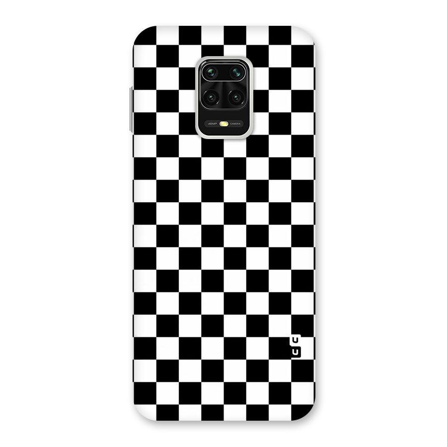 Checkerboard Back Case for Redmi Note 9 Pro
