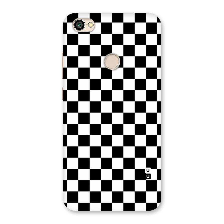 Checkerboard Back Case for Redmi Y1 2017