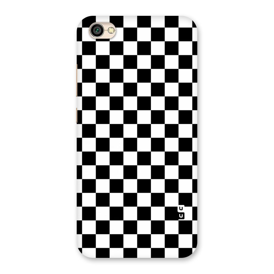 Checkerboard Back Case for Redmi Y1 Lite