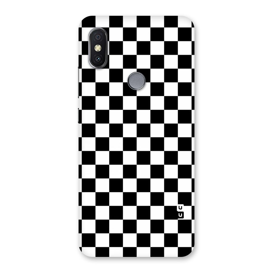 Checkerboard Back Case for Redmi Y2