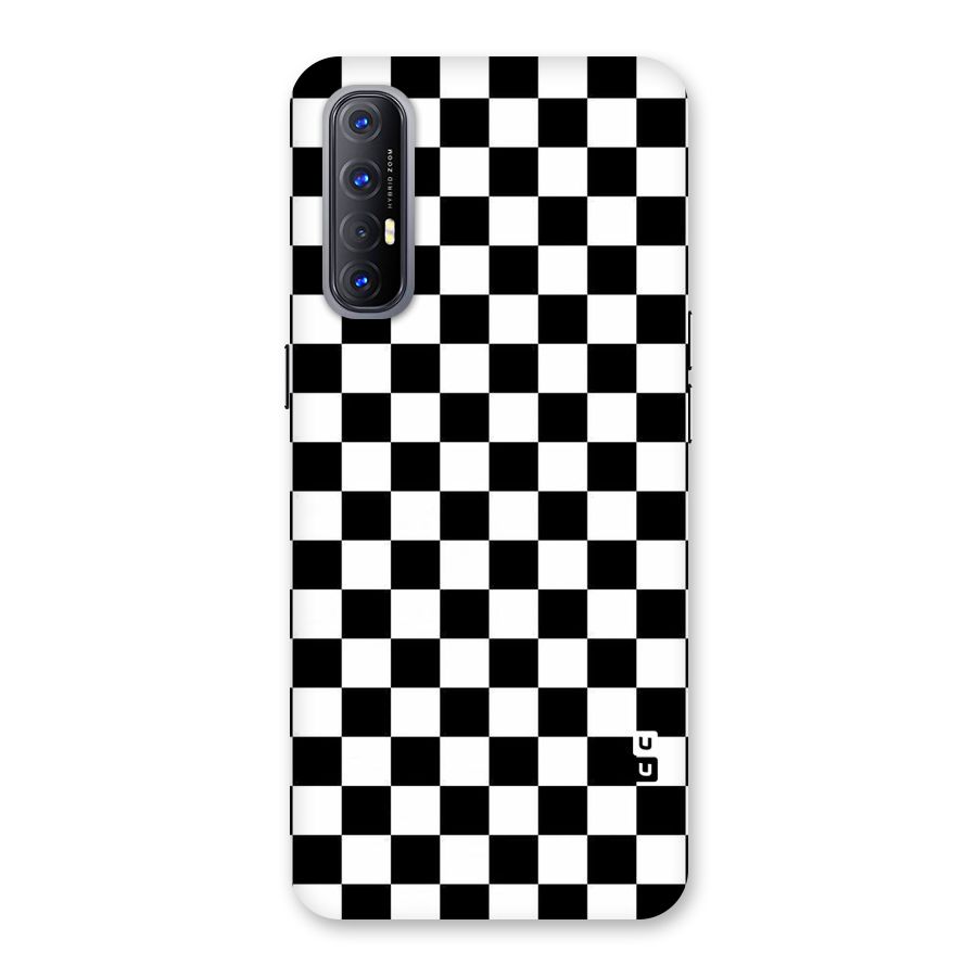 Checkerboard Back Case for Reno3 Pro
