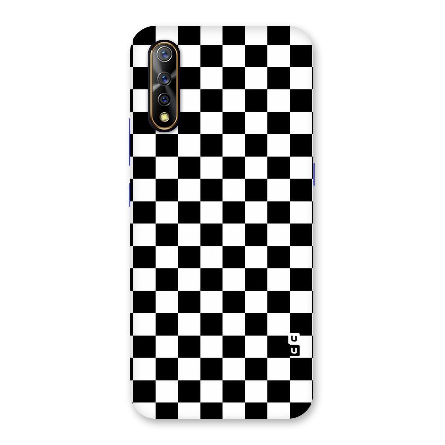 Checkerboard Back Case for Vivo S1