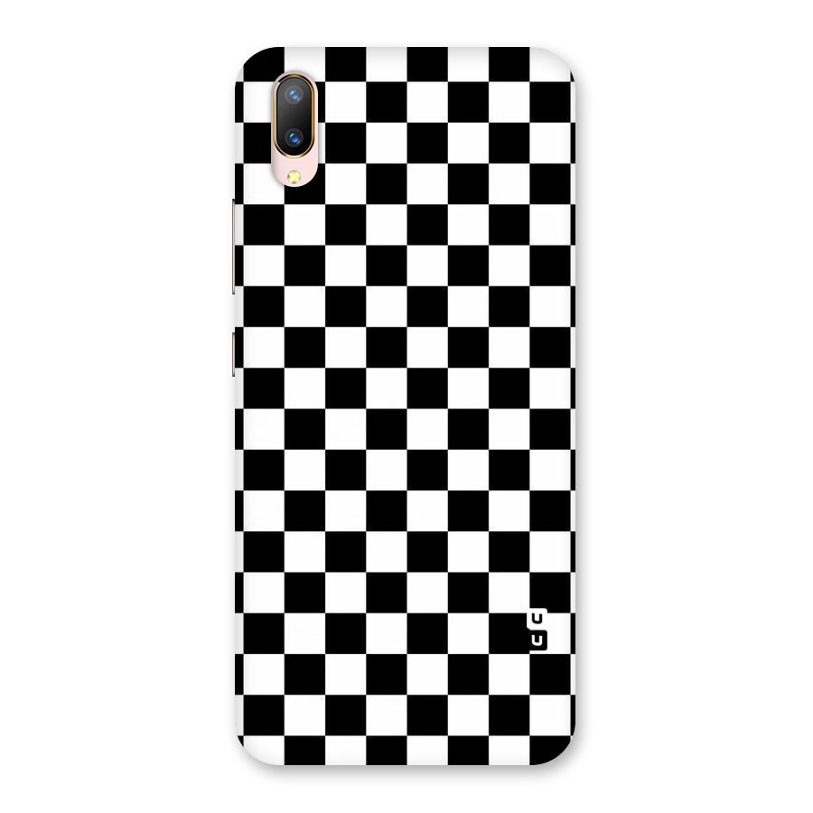 Checkerboard Back Case for Vivo V11 Pro