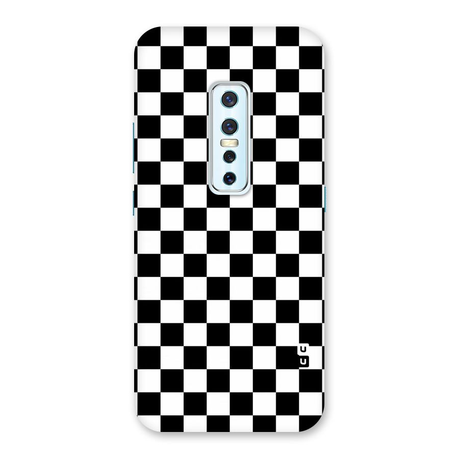 Checkerboard Back Case for Vivo V17 Pro
