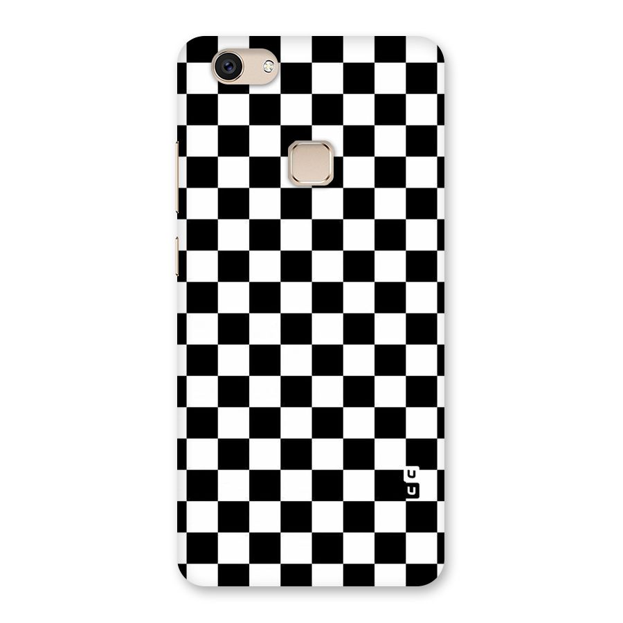 Checkerboard Back Case for Vivo V7