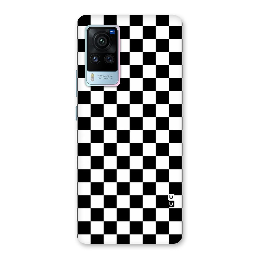Checkerboard Back Case for Vivo X60 Pro