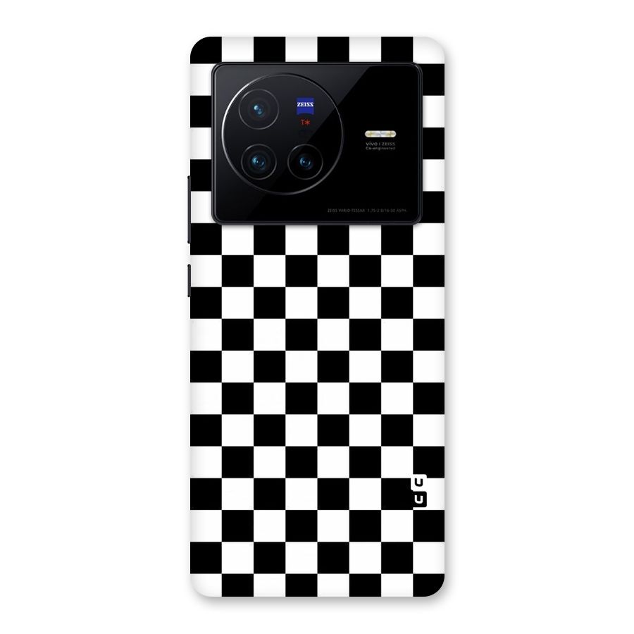 Checkerboard Back Case for Vivo X80