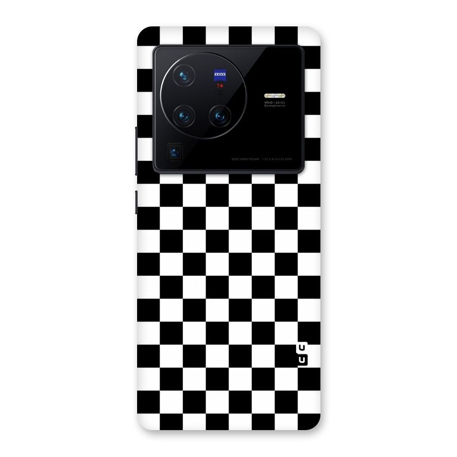 Checkerboard Back Case for Vivo X80 Pro