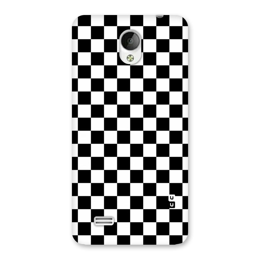 Checkerboard Back Case for Vivo Y21