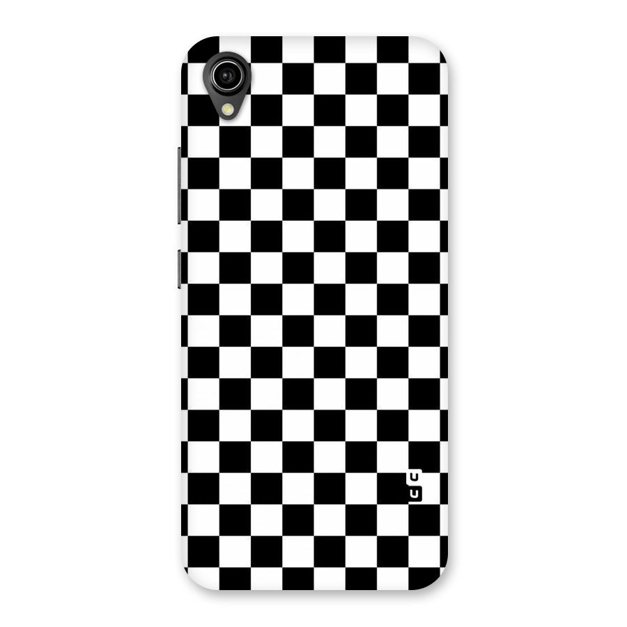Checkerboard Back Case for Vivo Y90
