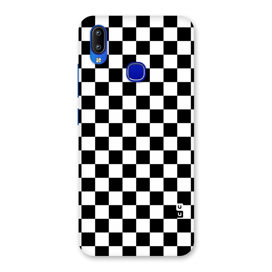 Checkerboard Back Case for Vivo Y91