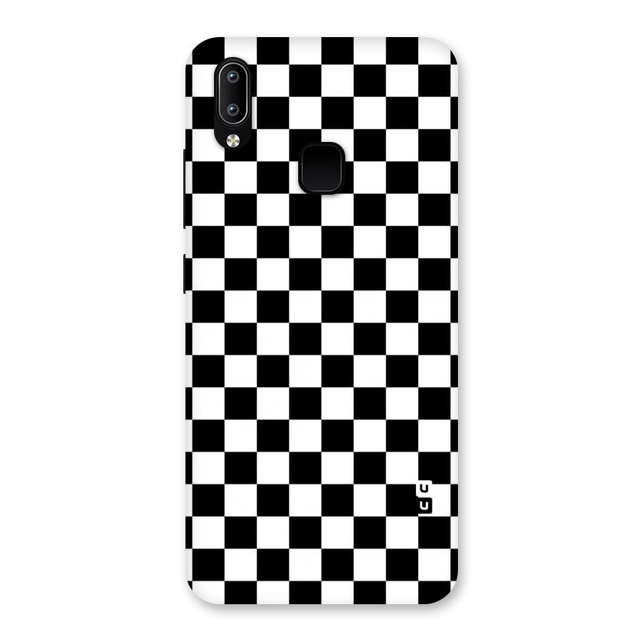 Checkerboard Back Case for Vivo Y93