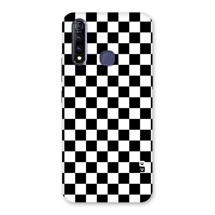 Checkerboard Back Case for Vivo Z1 Pro