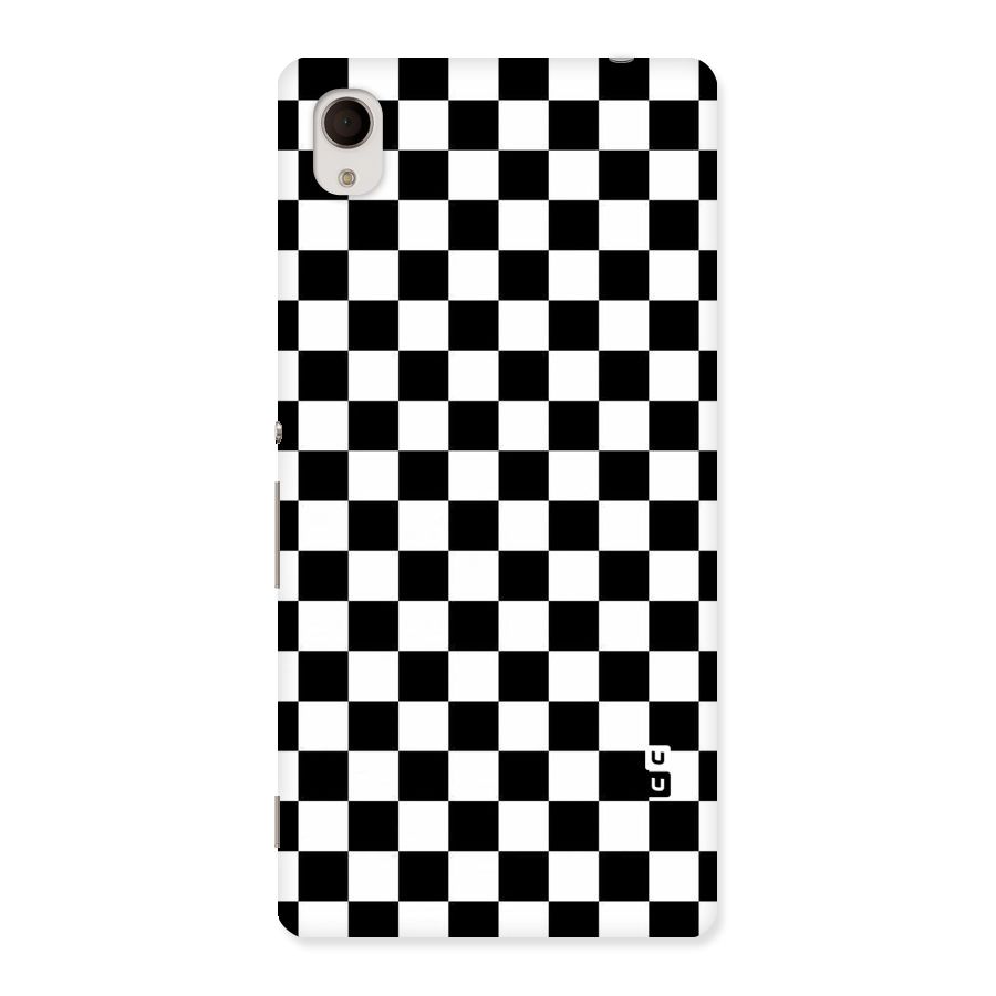 Checkerboard Back Case for Xperia M4 Aqua