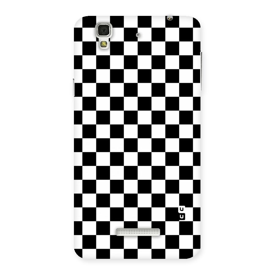 Checkerboard Back Case for YU Yureka Plus