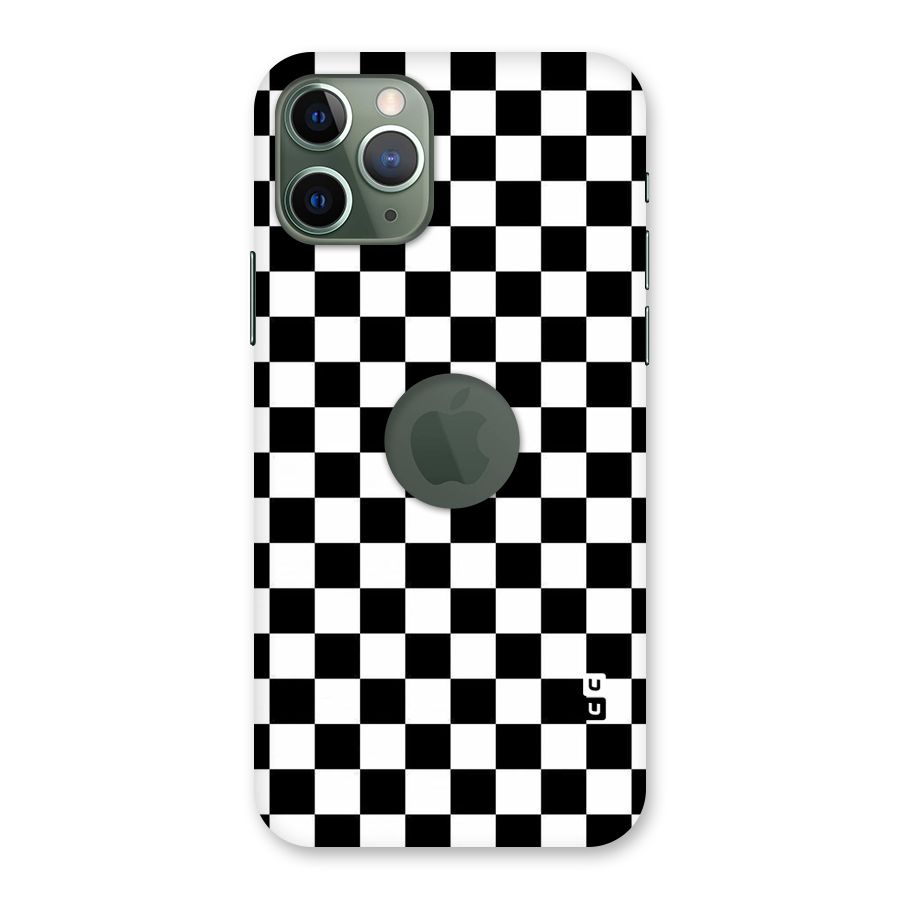 Checkerboard Back Case for iPhone 11 Pro Logo  Cut