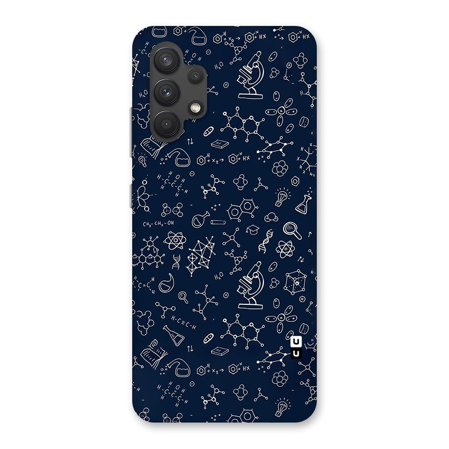Chemistry Doodle Art Back Case for Galaxy A32