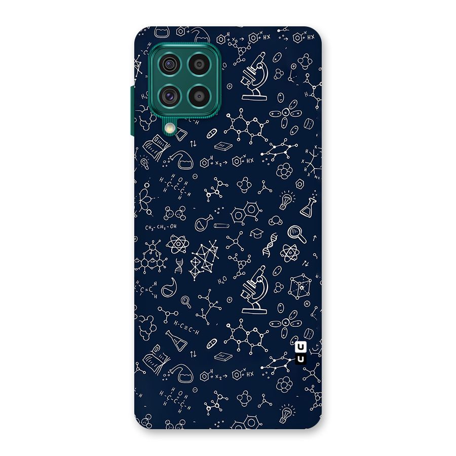 Chemistry Doodle Art Back Case for Galaxy F62