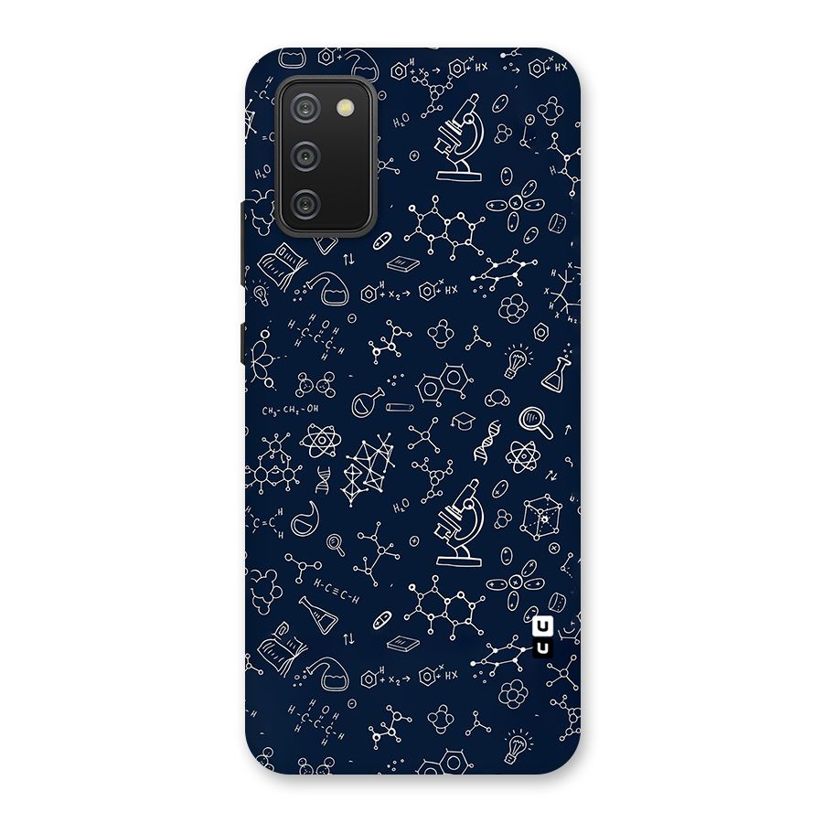 Chemistry Doodle Art Back Case for Galaxy M02s