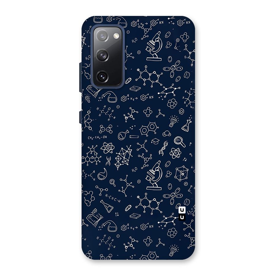 Chemistry Doodle Art Back Case for Galaxy S20 FE