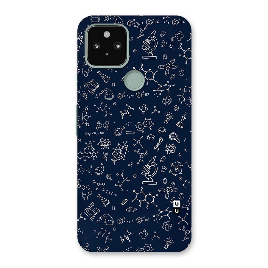 Chemistry Doodle Art Back Case for Google Pixel 5