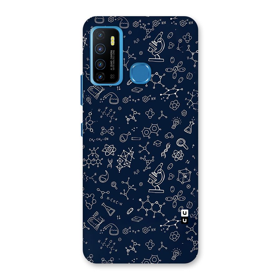 Chemistry Doodle Art Back Case for Infinix Hot 9